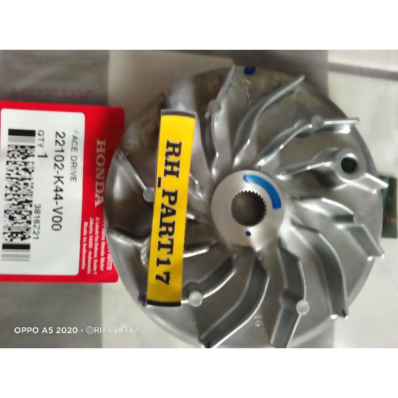 Jual FACE DRIVE/22102K44V00/KIPAS PULY DEPAN BEAT FI SETATER HALUS ...