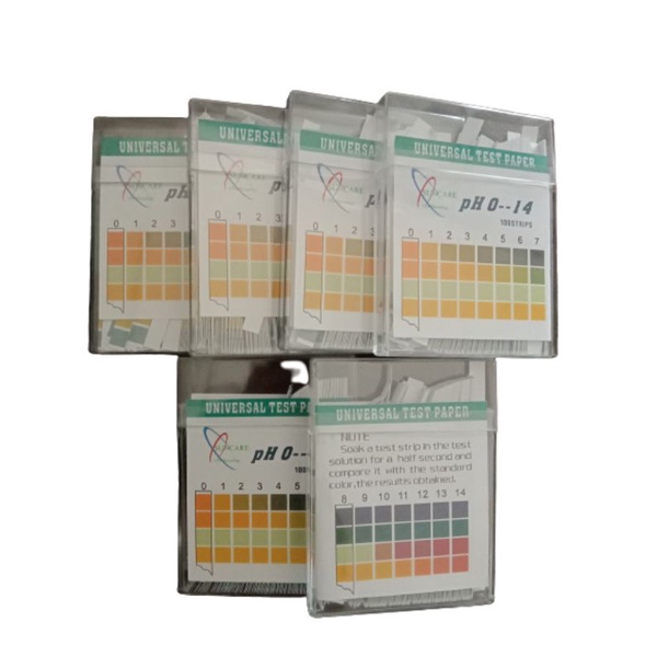 Jual KERTAS LAKMUS 100 STRIP | PH METER UNIVERSAL TEST PAPER 0--14 ...