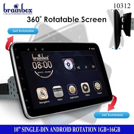 Brainbox TV Android 7 Inch head unit dengan RAM 1GB dan storage 16GB