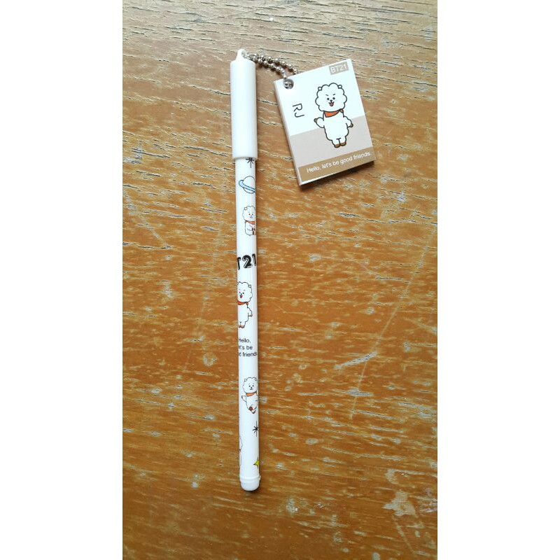 Jual BT21 PEN. K-POP. RJ. WITH MINI NOTEBOOK. | Shopee Indonesia