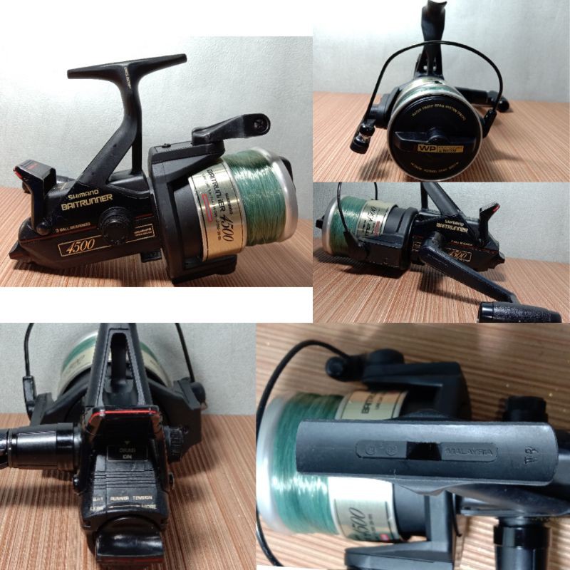 Jual Reel Shimano baitrunner 4500 Made in Malaysia Shopee Indonesia