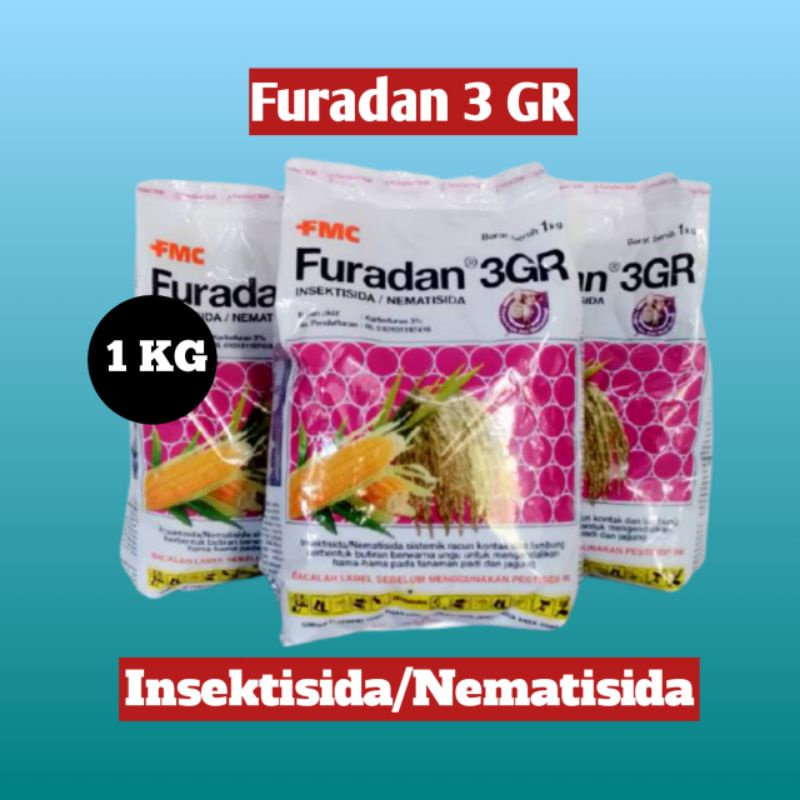 Jual Furadan 3 GR 1 kg Insektisida/Nematisida Pengendali hama tanama ...