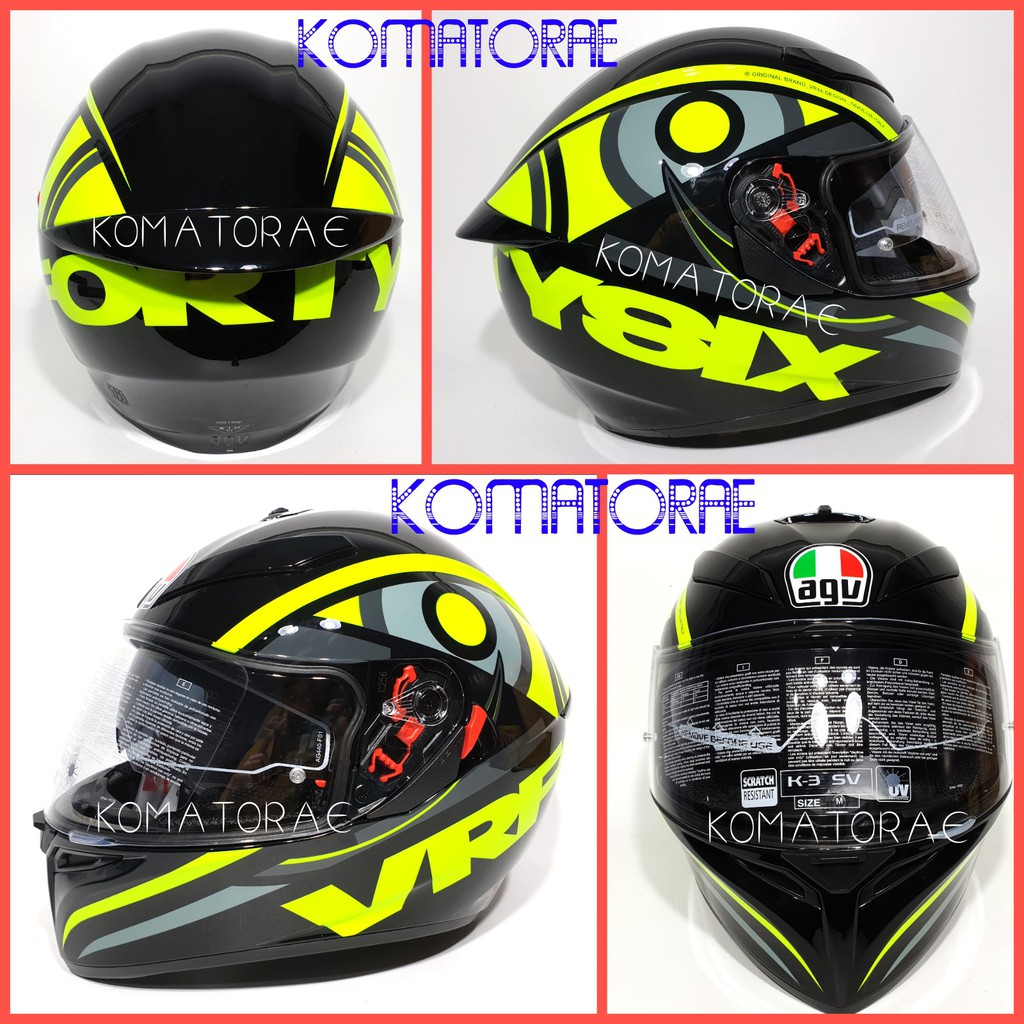 Agv k3 best sale solun 46