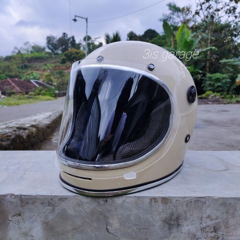 Helm Custom Jual Helm Bell Jual HELM CUSTOM BELL BULLIT RETRO FULL