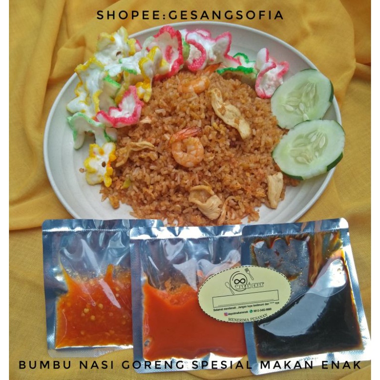 Jual Bumbu Nasi Goreng Spesial By Makan Enak | Shopee Indonesia