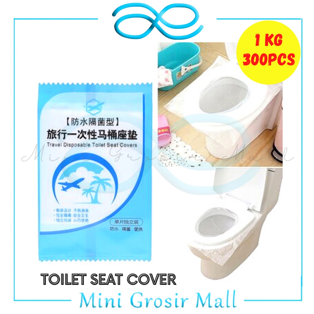 Jual MGM 57 COD Toilet Seat Cover / Disposable Plastik Toilet / Plastik ...
