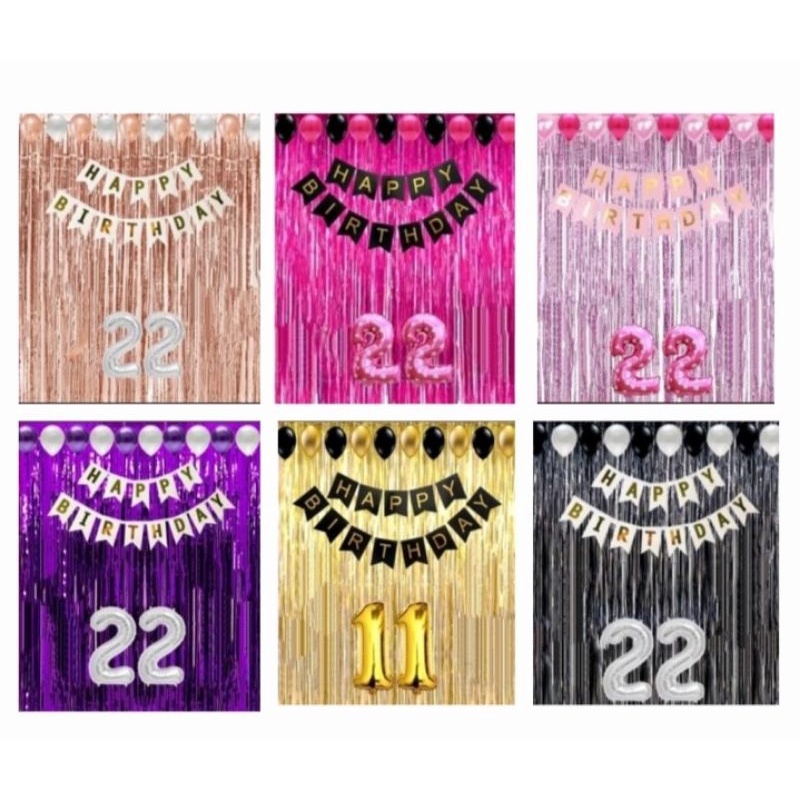 Jual paket dekorasi ulang tahun | Shopee Indonesia