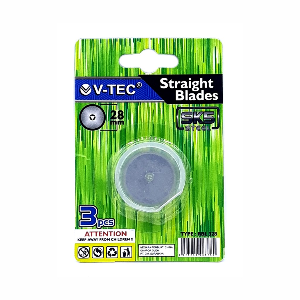 Jual V-TEC STRAIGHT BLADES 28MM (RBL 328) | Shopee Indonesia