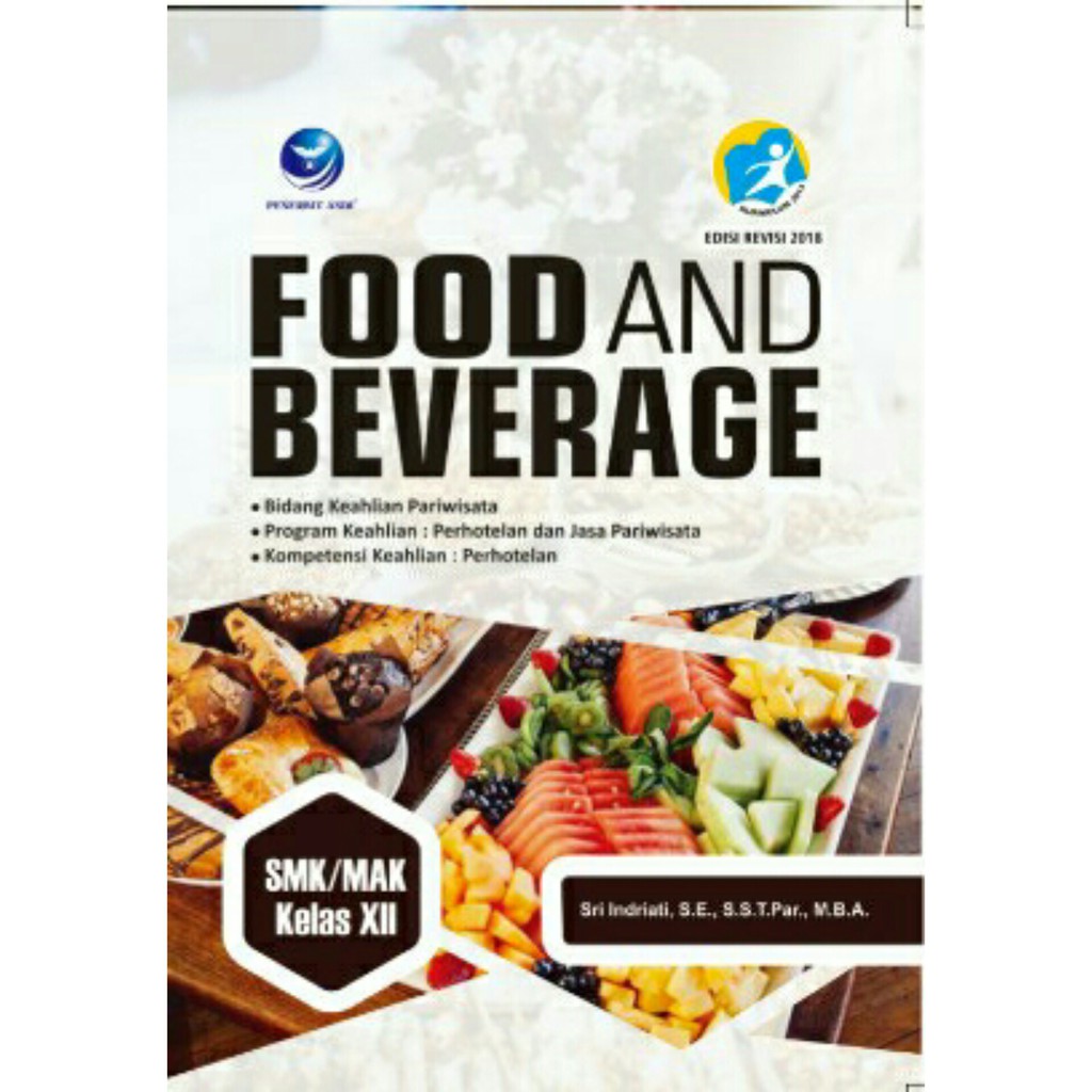 Jual Buku FOOD AND BEVERAGE SMK/MAK Kelas XII Shopee Indonesia