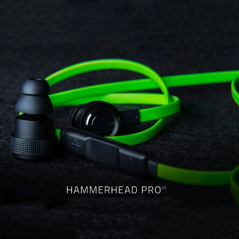 Jual HEADSET PRO PLAYER PUBG FF ML RAZER HAMMERHEAD PRO V2 Shopee Indonesia