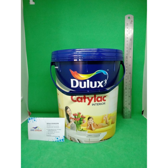 Jual Cat Tembok Dulux Catylac Interior 44198 Bali Green (Galon) 5 Kg ...