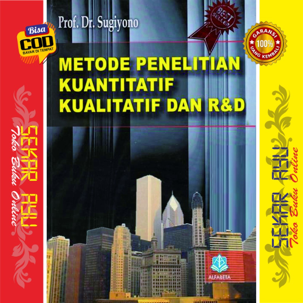 Jual Buku Metode Penelitian Kuantitatif Kualitatif Dan R&D Sugiyono ...