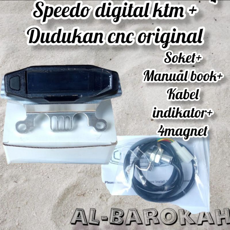 Jual speedometer digital RPM bensin speedo bulat CB 100 RX King ...