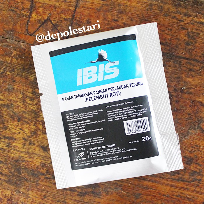 Jual Pelembut Roti Ibis Blue 20gram | Shopee Indonesia