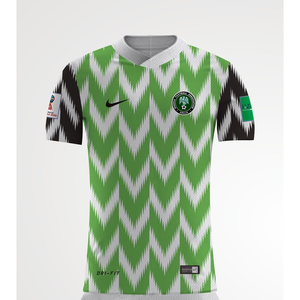 Jual Jersey Nigeria Home 2018 Shopee Indonesia