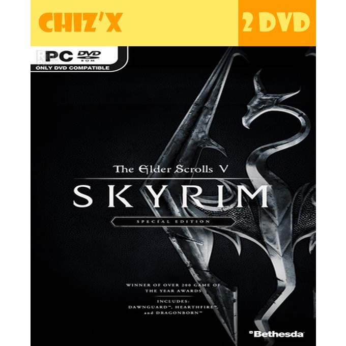Jual TERMURAH DVD The Elder Scrolls V Skyrim Legendary Edition PC ...