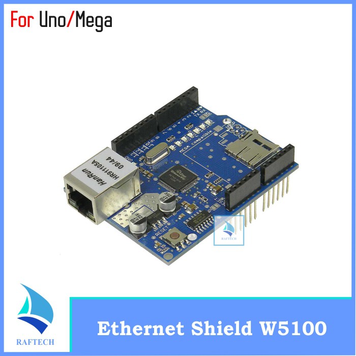 Jual Ethernet Shield W5100 Arduino LAN Network Expansion Board Uno/Mega ...