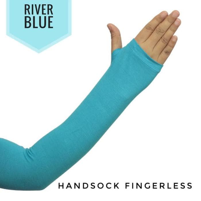 Jual Handsock Jempol Fingerless Manset Lengan Jempol Pelindung Lengan ...