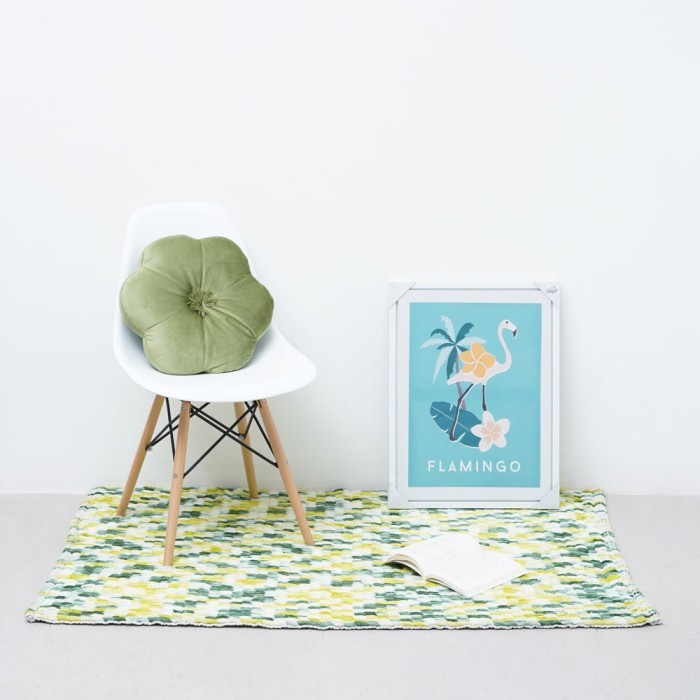 Jual INFORMA - KARPET - BRAID RUG GREEN 90X130CM MS17 | Shopee Indonesia