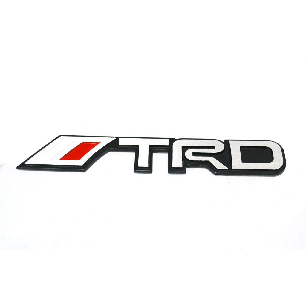 Jual Emblem Tulisan Trd Alumunium Shopee Indonesia