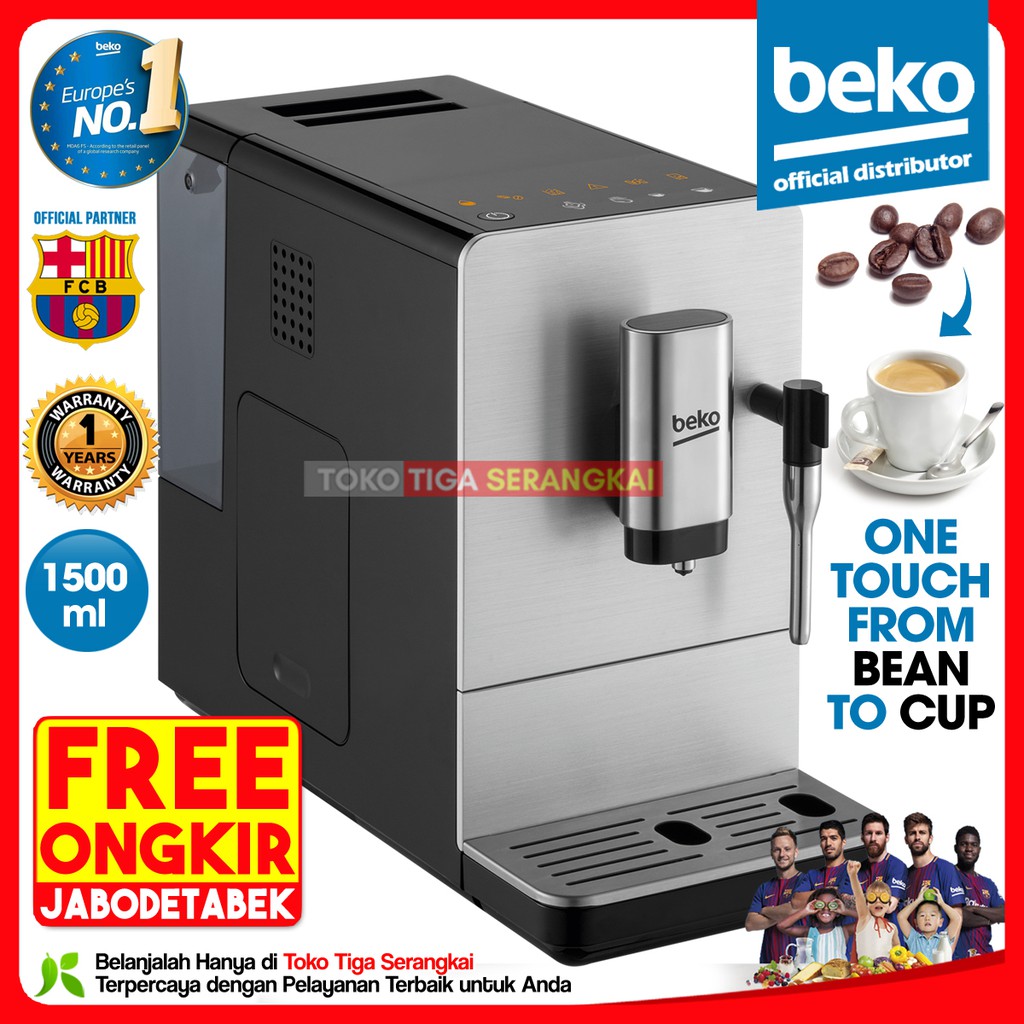 Jual Beko Full Automatic Espresso Coffee Maker Mesin Kopi CEG5311X
