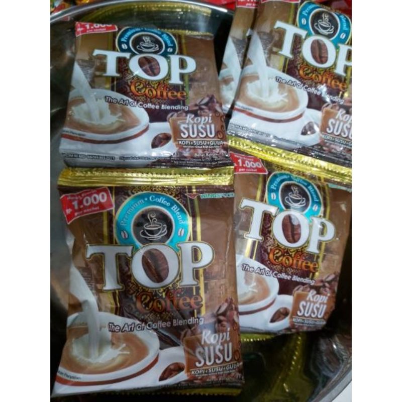 Jual Top Kopi Susu 3in1 1renceng 12sachet Shopee Indonesia 