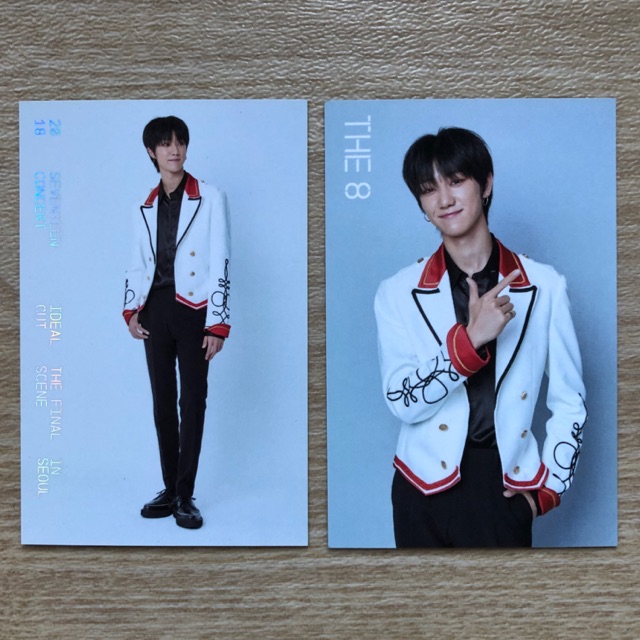 Jual SEVENTEEN TRADING CARD IDEAL CUT THE FINAL SCENE THE8 (PHOTOCARD