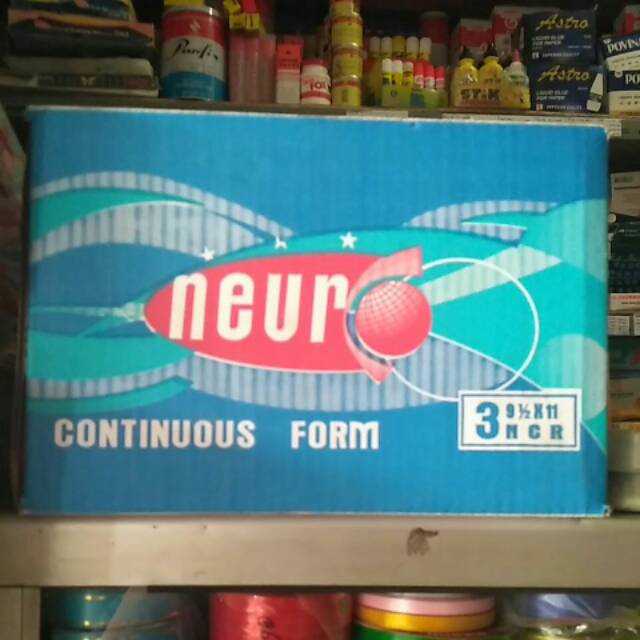 Jual Kertas Continuous Form/Kertas Komputer 3 ply utuh (warna putih