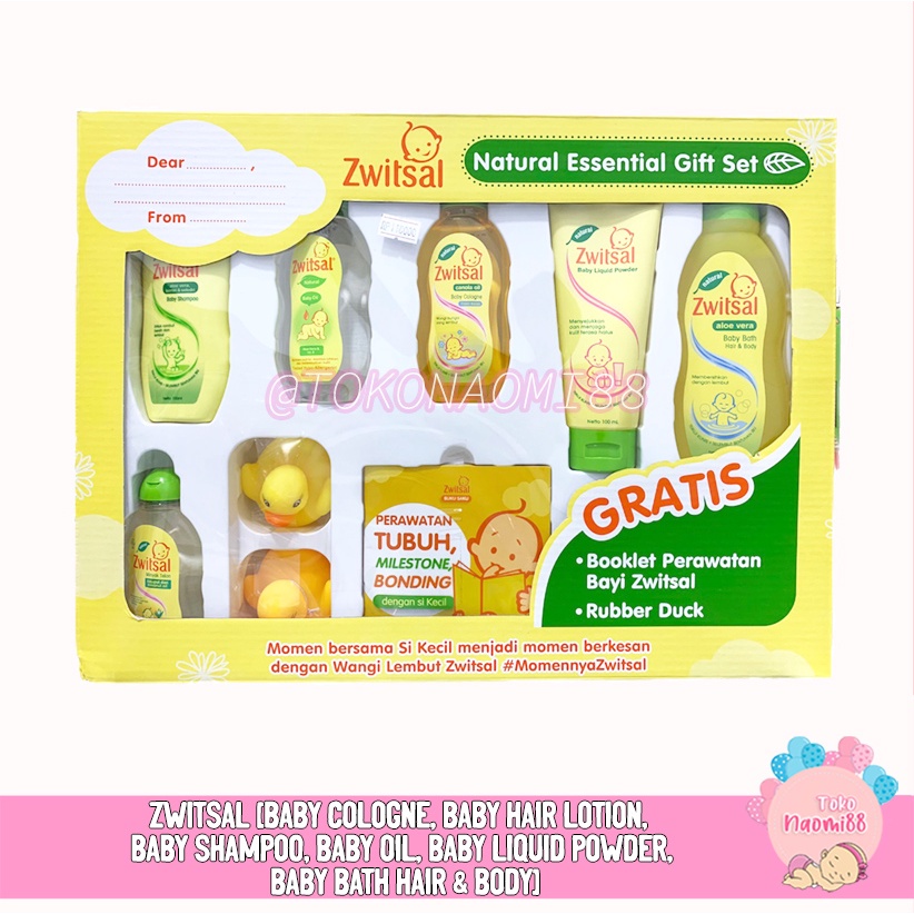 Jual Baby Spa Gift Box ZWITSAL Shopee Indonesia