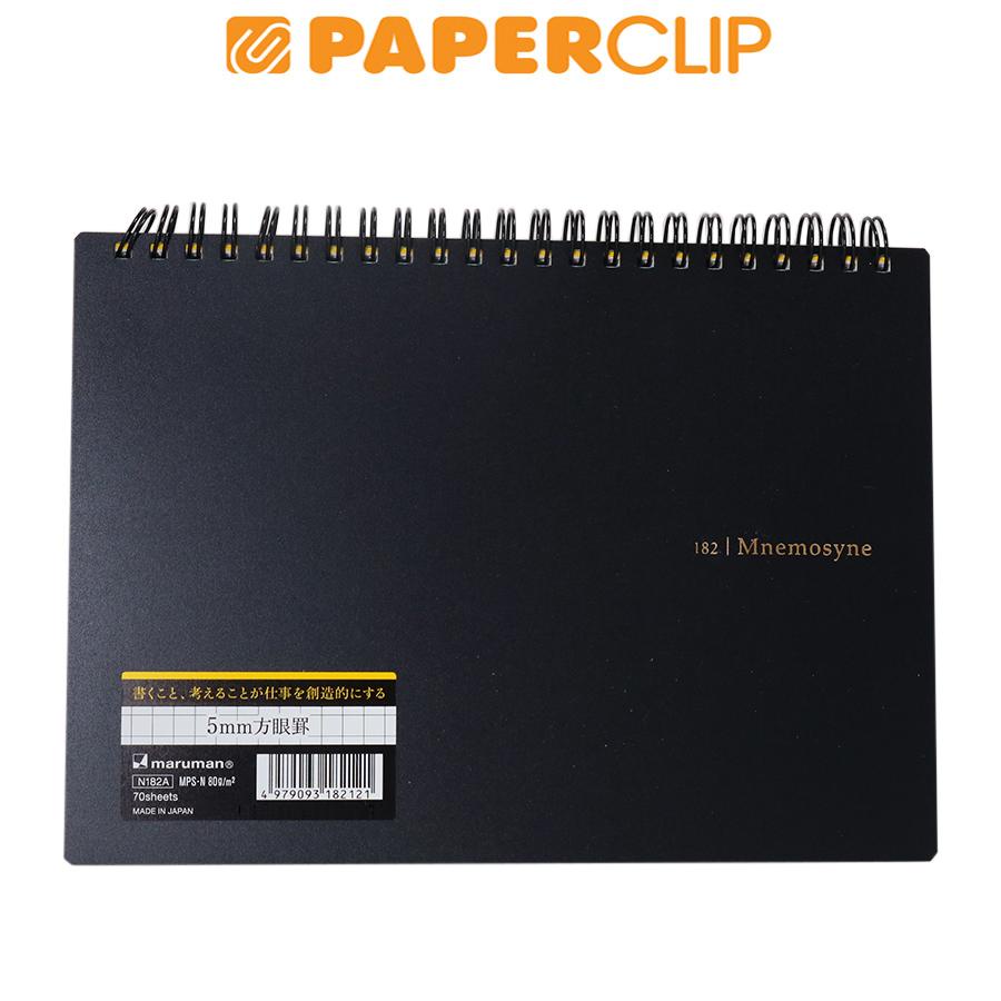 Jual NOTEBOOK A5 MARUMAN MNEMOSYNE N182A SPIRAL 70S GRID Shopee Indonesia