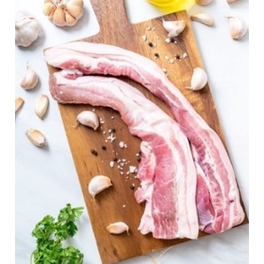 Jual Samcan / Pork Belly / Daging Babi 5 Lapis Fresh Potongan kotak ...