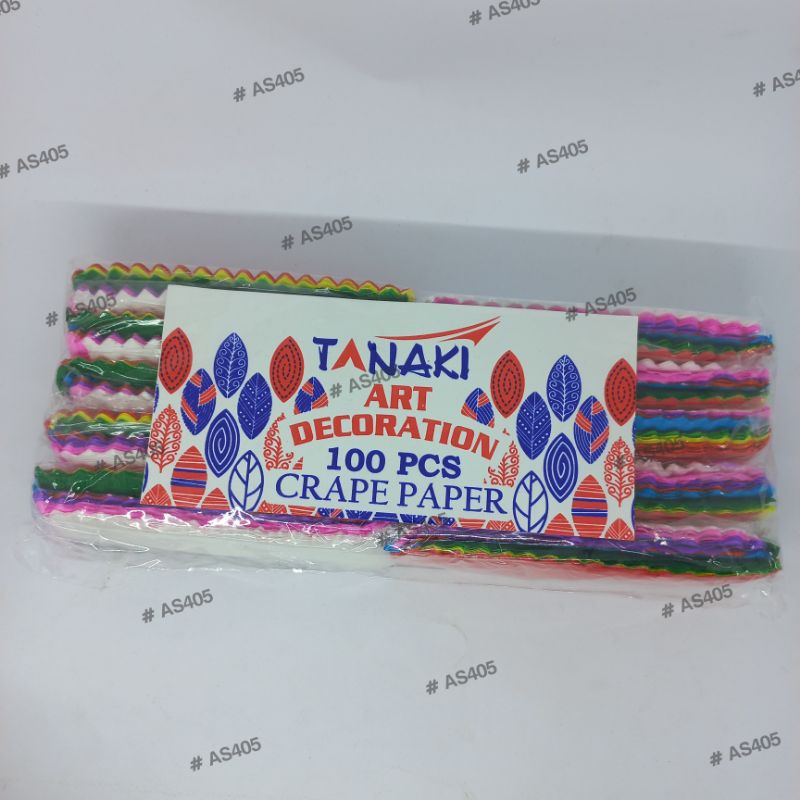 Jual Kertas Krep / Art Paper / Crape Paper Potongan 100 pcs | Shopee ...
