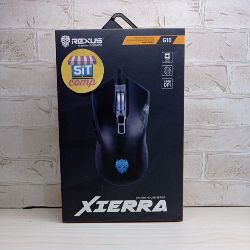 Jual Rexus G10 Xierra Gaming Mouse Macro RGB | Shopee Indonesia