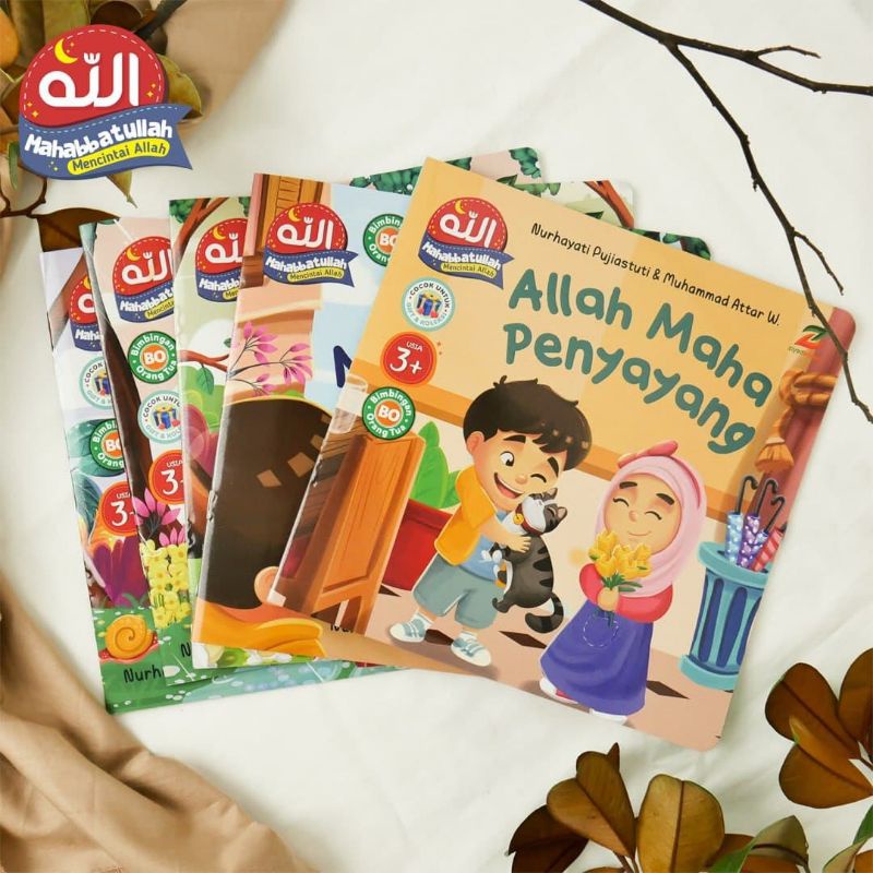 Jual (Ready) 1 Paket Isi 5 Buku Cerita Anak Muslim Seri Tauhid For Kids ...