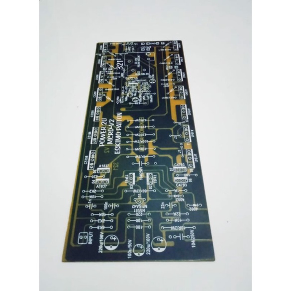 Jual PCB POWER 2U MCRD V2 Eskimo plus line Final dan Speaker Protector