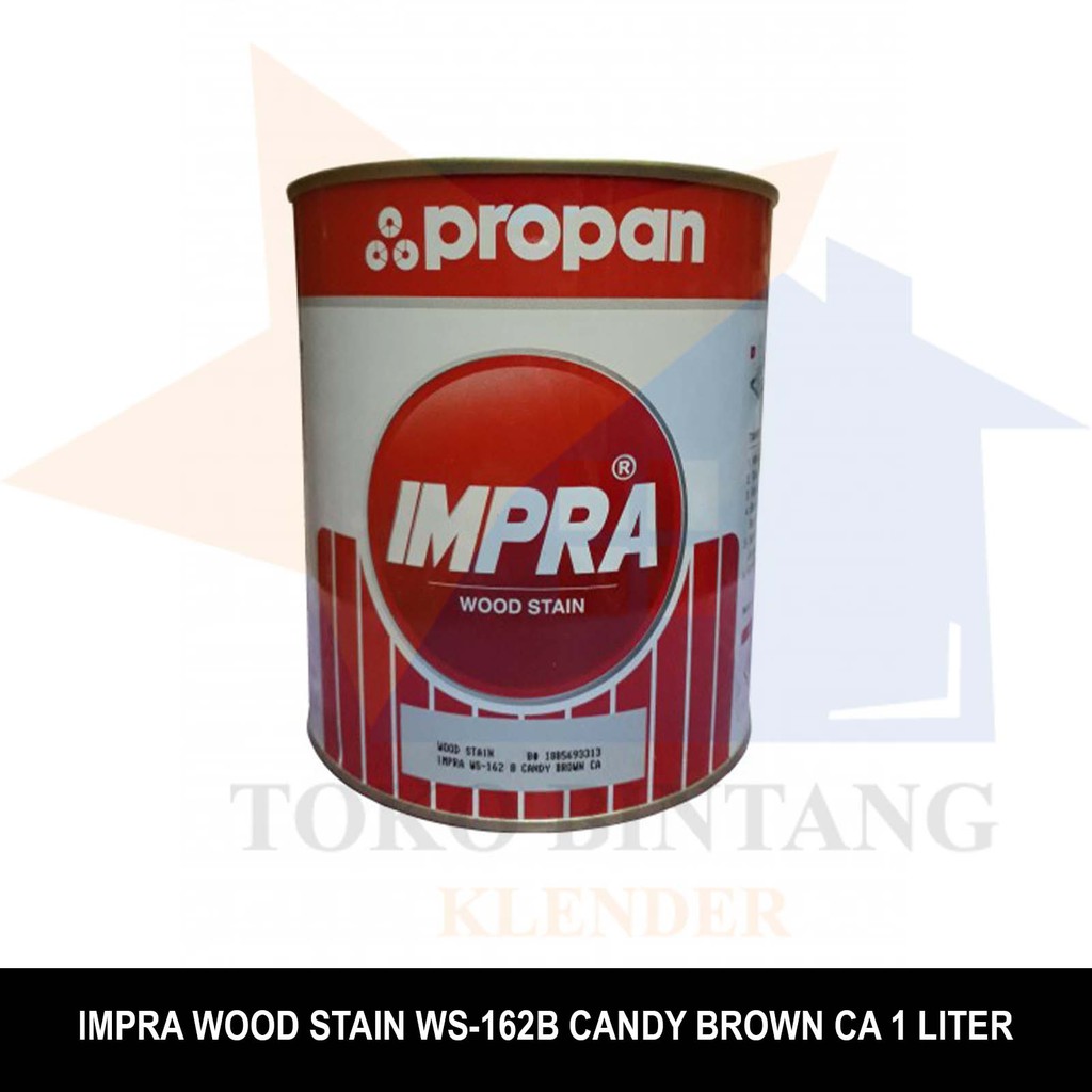 Jual Impra Wood Stain WS162B Candy Brown CA 1 Liter Shopee Indonesia