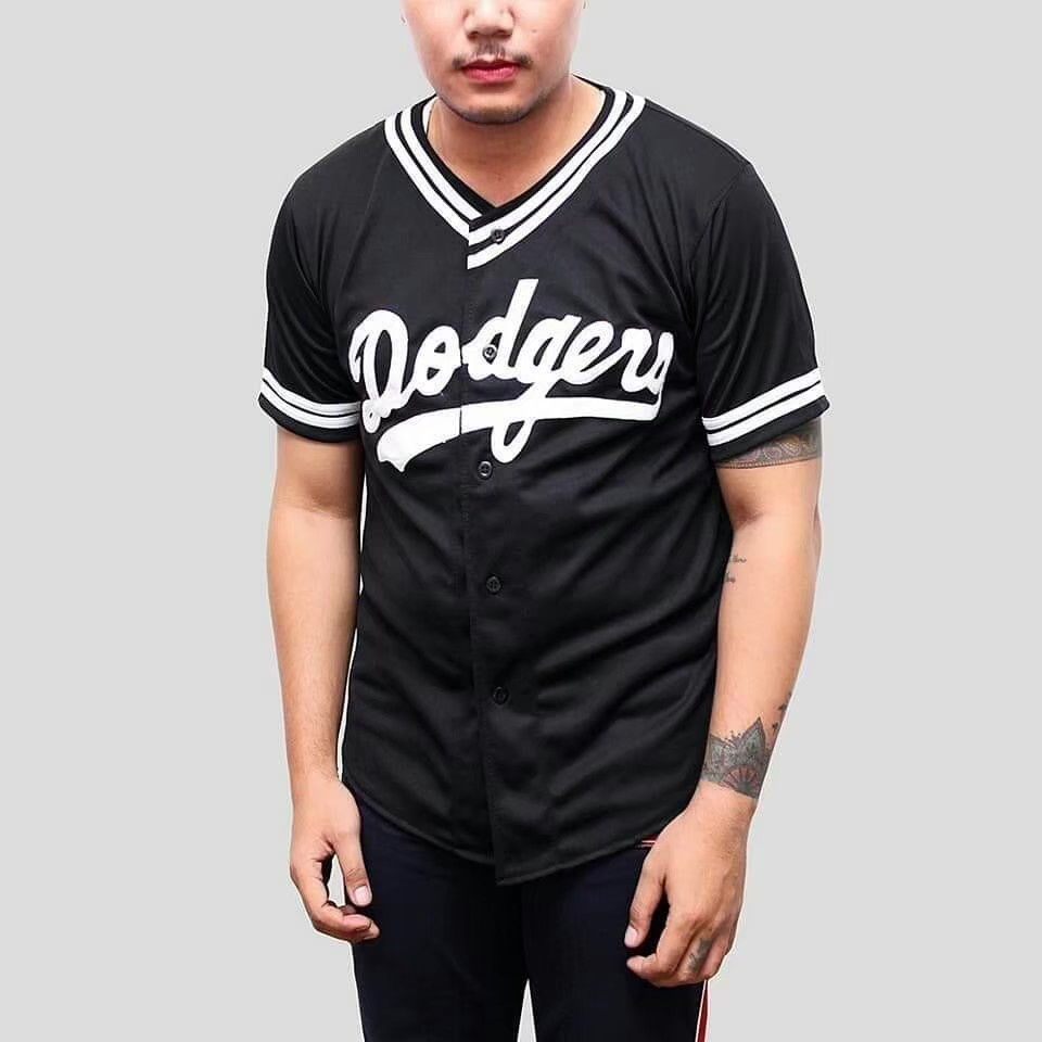 Jual kaos jersey DS navy premium / baju baseball jersey unisex / tshirt  baseball