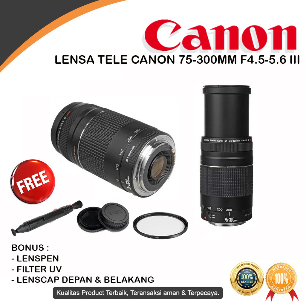 Lensa Tele Canon