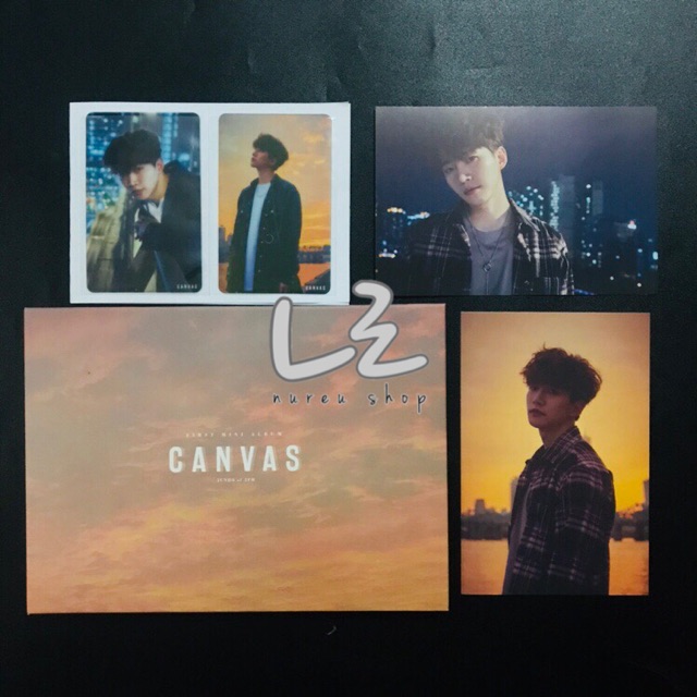 Jual Junho of 2PM - 1st Mini Album “CANVAS” (album, photocard