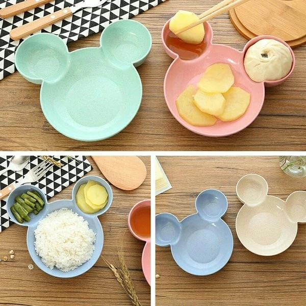 Mangkok Makan Anak Mickey Aman Dan Lucu | AutoStock