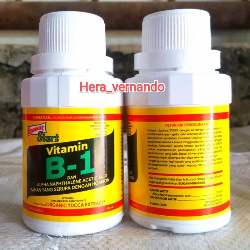 Jual Pupuk Vitamin B1 Tanaman Liquinox Original | Shopee Indonesia