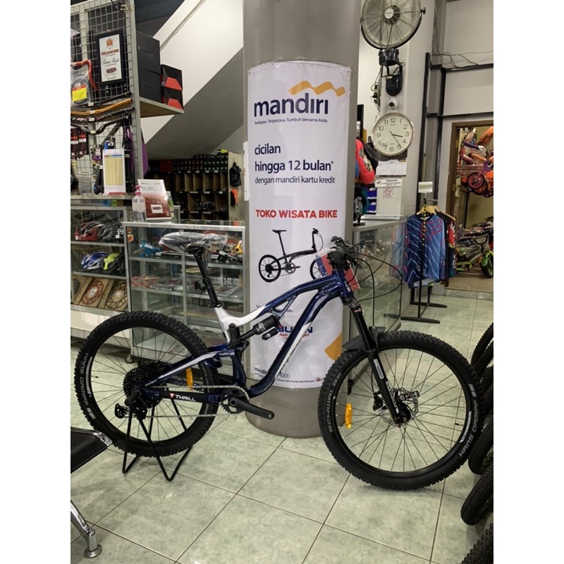 Jual SEPEDA GUNUNG MTB 27.5 THRILL RICOCHET T140 EXPERT | Shopee Indonesia