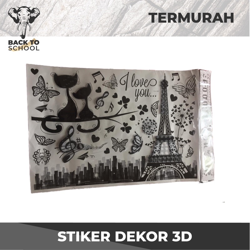 Jual STIKER DINDING/WALL STICKER 5D AESTETIC MURAH | Shopee Indonesia