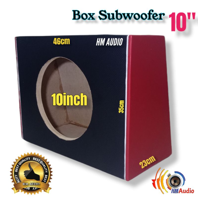 Jual Box subwoofer 10 inch untuk mobil universal | Shopee Indonesia