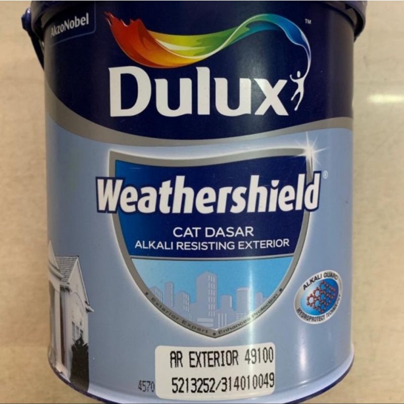 Jual Cat Dasar Alkali Dulux Weathershield Liter Luar Shopee Indonesia