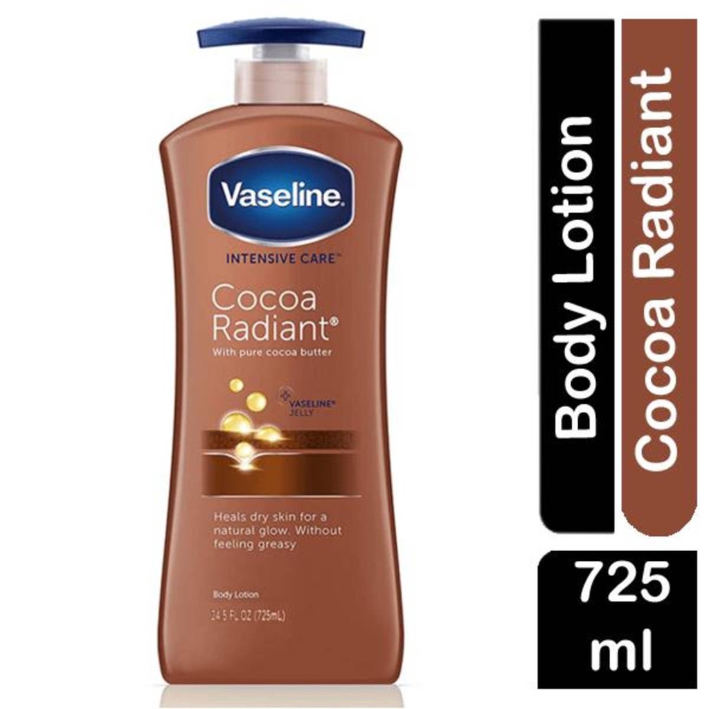 Jual Vaseline Intensive Care Body Lotion COCOA RADIANT (725mL) DUBAI