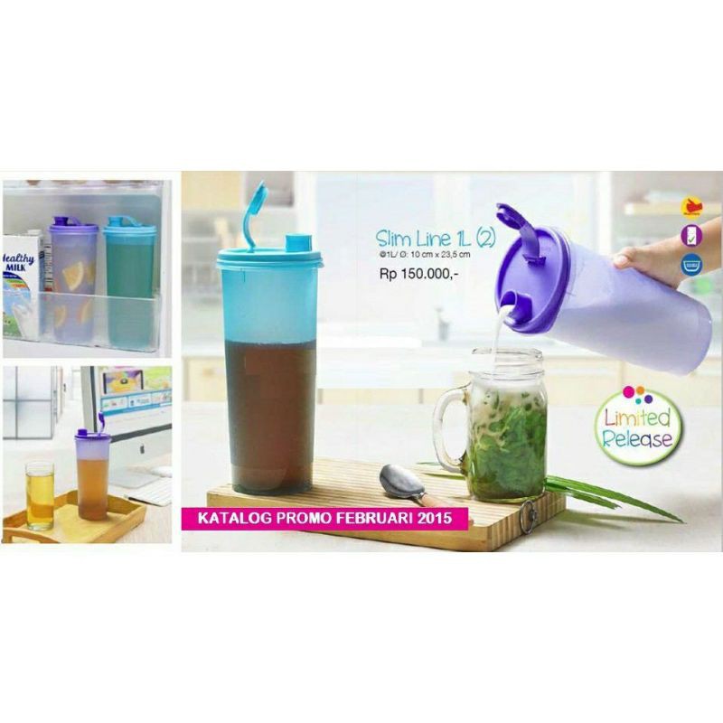 Jual BOTOL SLIME LINE UNGU 1L (1 pcs ) | Shopee Indonesia
