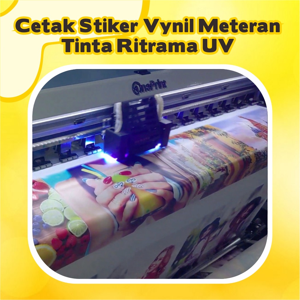 Jual Stiker Vynil RITRAMA Tinta UV Tahan Gores dan Anti Air | Shopee ...