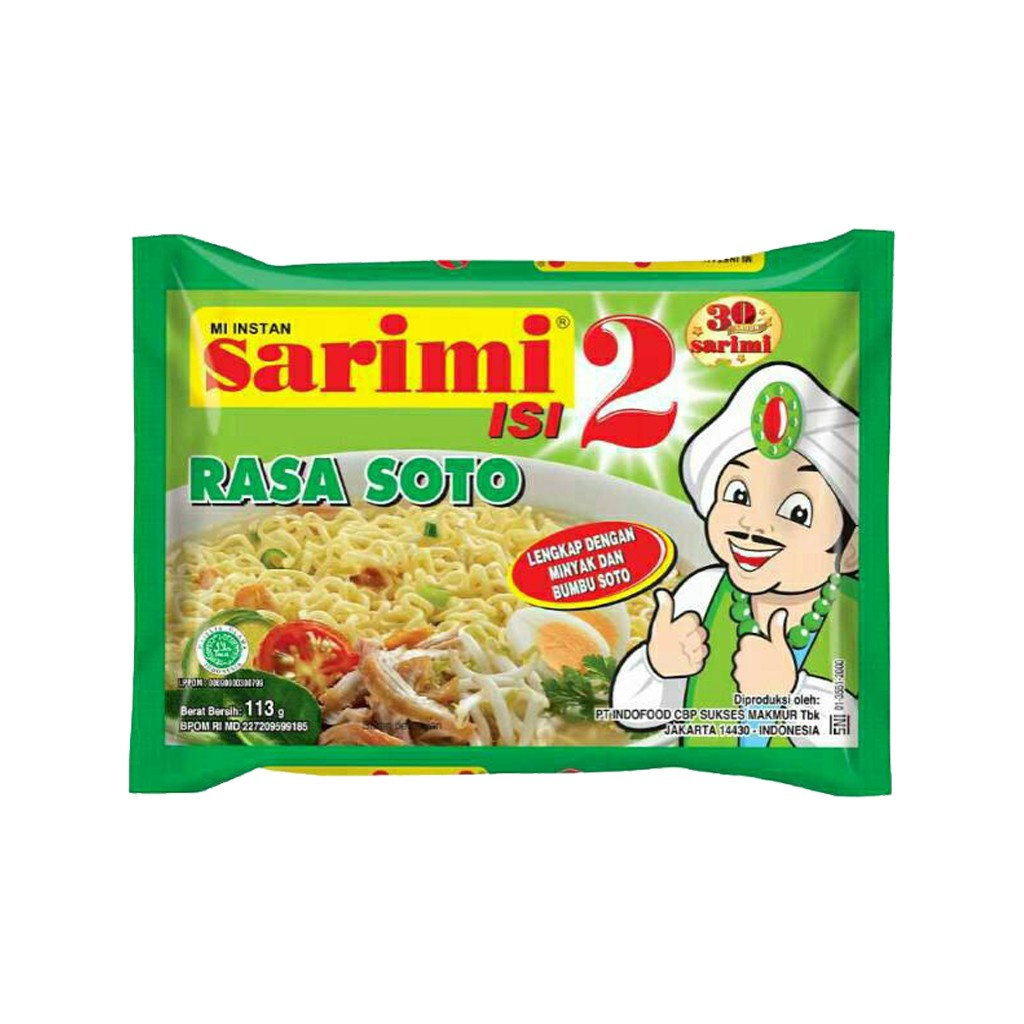 Jual Mie Instan Sarimi Isi Rasa Ayam Bawang Soto Baso Sapi