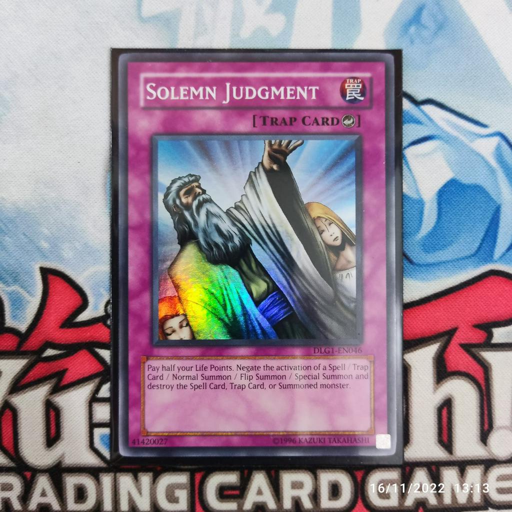 solemn cards yugioh Yugioh Solemn Judgment GLD5-EN045 Gold Ghost Rare CGC 9 – Zapp! Comics main image 0